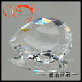 25x46mm faceted top transparent large glass pendant(GLPS-25x46x11mmKW2)
